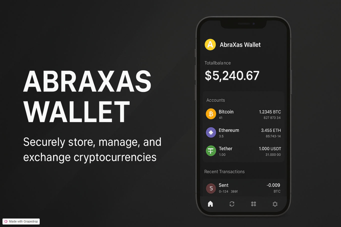 Abraxas Wallet – Secure Digital Asset Management | Abraxas Wallet